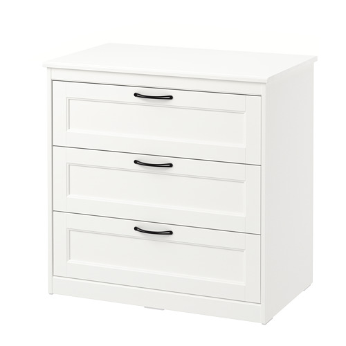 SONGESAND chest of 3 drawers