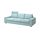 VIMLE - 三座位梳化, 連頭枕 有寬闊扶手/Saxemara 淺藍色 | IKEA 香港及澳門 - PE801564_S1