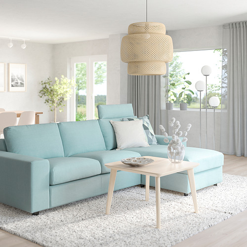 VIMLE 3-seat sofa with chaise longue