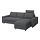 VIMLE - 三座位梳化連躺椅, 連頭枕 有寬闊扶手/Hallarp 灰色 | IKEA 香港及澳門 - PE801594_S1