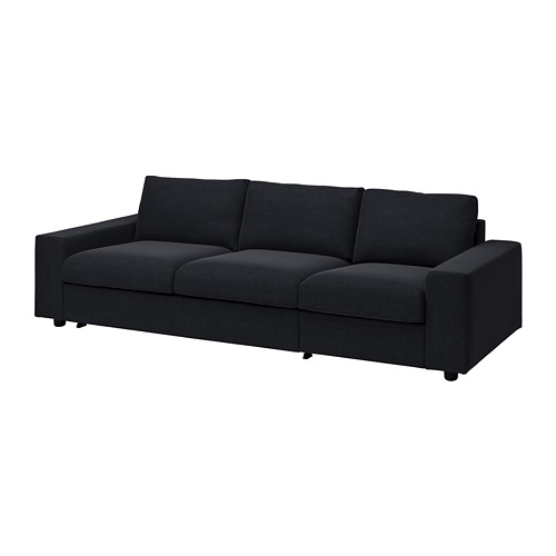 VIMLE cover for 3-seat sofa-bed