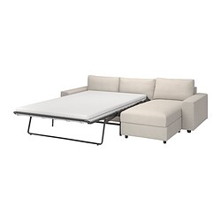 VIMLE - 三座位梳化床連躺椅, 有寬闊扶手/Saxemara 淺藍色 | IKEA 香港及澳門 - PE801652_S3