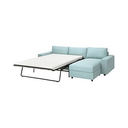 VIMLE - 三座位梳化床連躺椅, 有寬闊扶手/Gunnared 米黃色 | IKEA 香港及澳門 - PE801646_S3