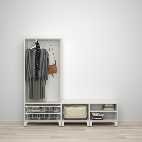 PLATSA wardrobe with 4 doors