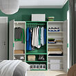 PLATSA wardrobe with 2 doors