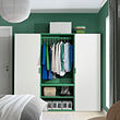 PLATSA wardrobe with 2 doors