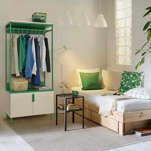 PLATSA wardrobe with 2 doors
