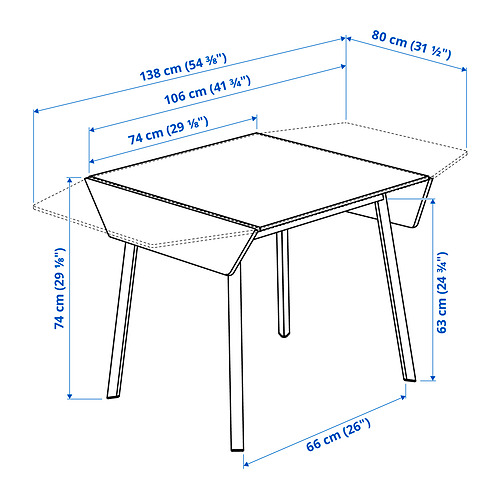 IKEA PS 2012 摺板檯