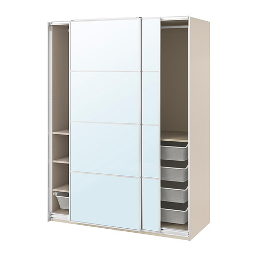 PAX/AULI wardrobe with sliding doors