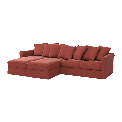 GRÖNLID 4-seat sofa with chaise longues