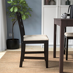 LERHAMN - chair, light antique stain/Vittaryd beige | IKEA Hong Kong and Macau - PE736119_S3