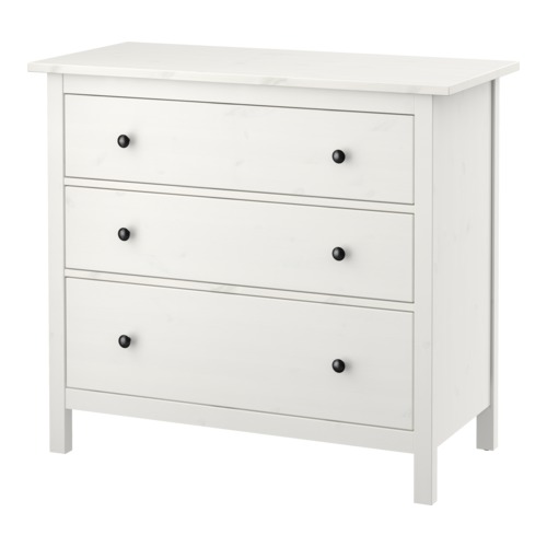 HEMNES 三層抽屜櫃