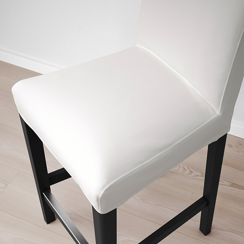 BERGMUND bar stool with backrest