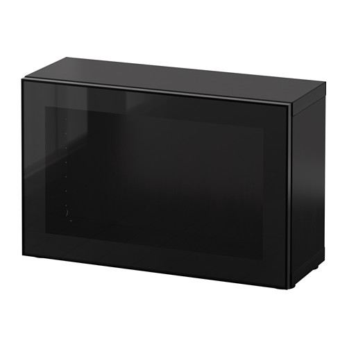 BESTÅ shelf unit with glass door
