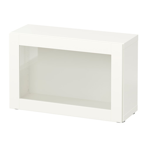 BESTÅ shelf unit with glass door