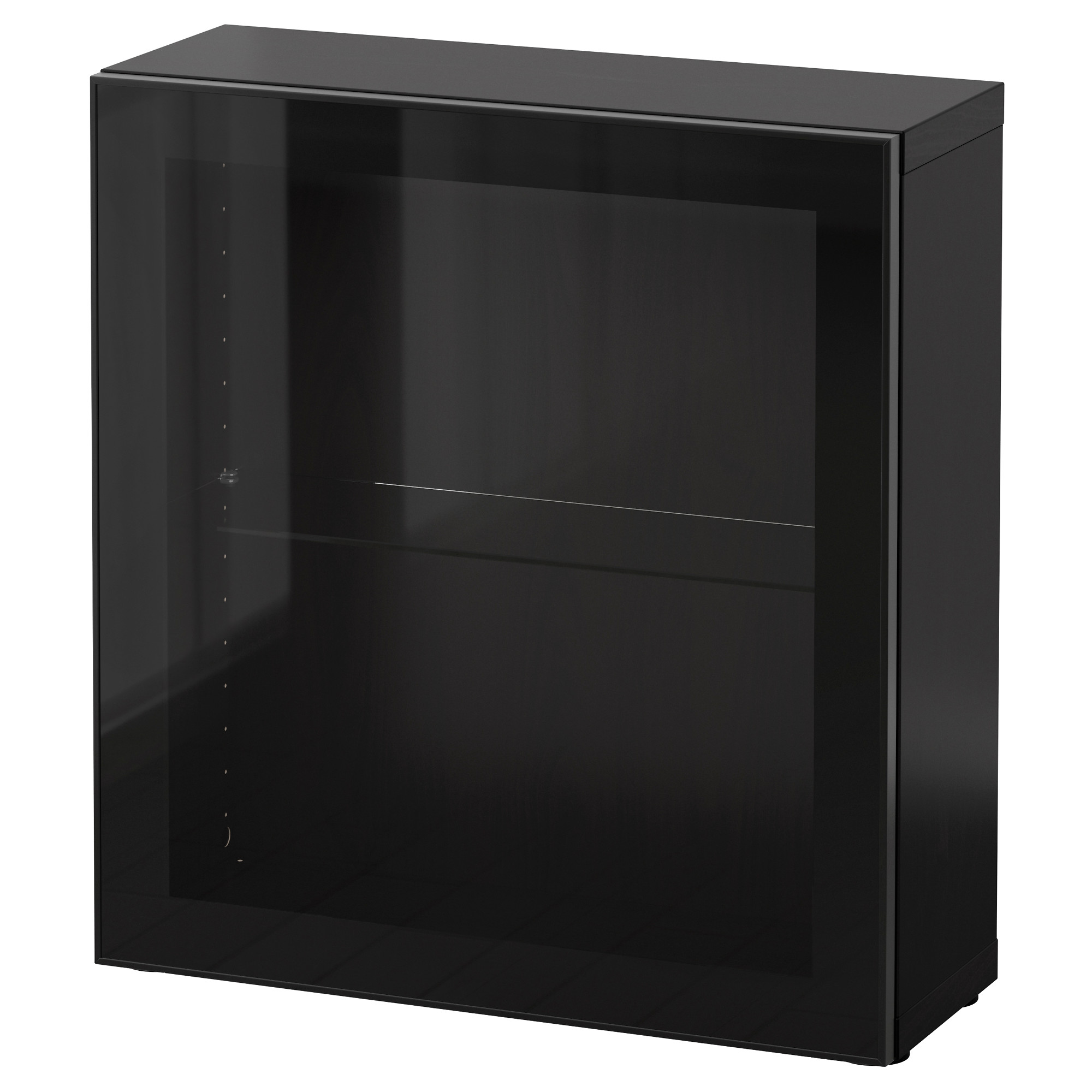 BESTÅ shelf unit with glass door, blackbrown/Glassvik black/clear glass IKEA Hong Kong and