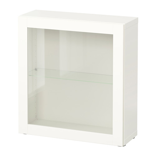 BESTÅ shelf unit with glass door