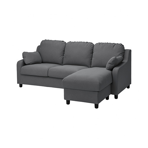 VINLIDEN 3-seat sofa with chaise longue