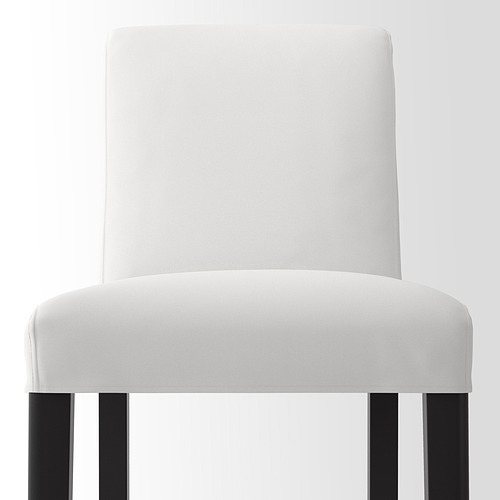 BERGMUND bar stool with backrest