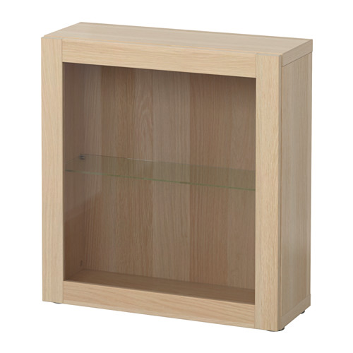 BESTÅ shelf unit with glass door