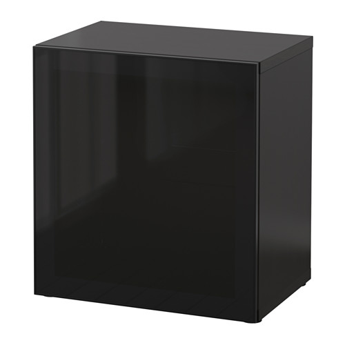 BESTÅ shelf unit with glass door