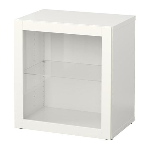 BESTÅ shelf unit with glass door