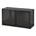 BESTÅ - shelf unit with glass doors, black-brown/Glassvik black/clear glass | IKEA Hong Kong and Macau - PE537285_S1
