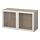 BESTÅ - shelf unit with glass doors, white stained oak effect/Glassvik white/clear glass | IKEA Hong Kong and Macau - PE537297_S1