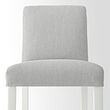 BERGMUND bar stool with backrest
