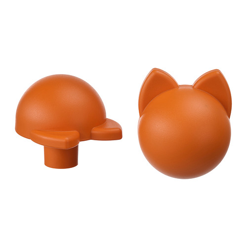 GREJSIMOJS - 把手, 橙色/貓, 38 毫米 | IKEA 香港及澳門 - PE991229_S4