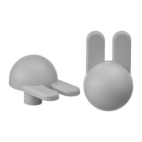 GREJSIMOJS - 把手, 淺灰色/賓尼兔, 38 毫米 | IKEA 香港及澳門 - PE991228_S4