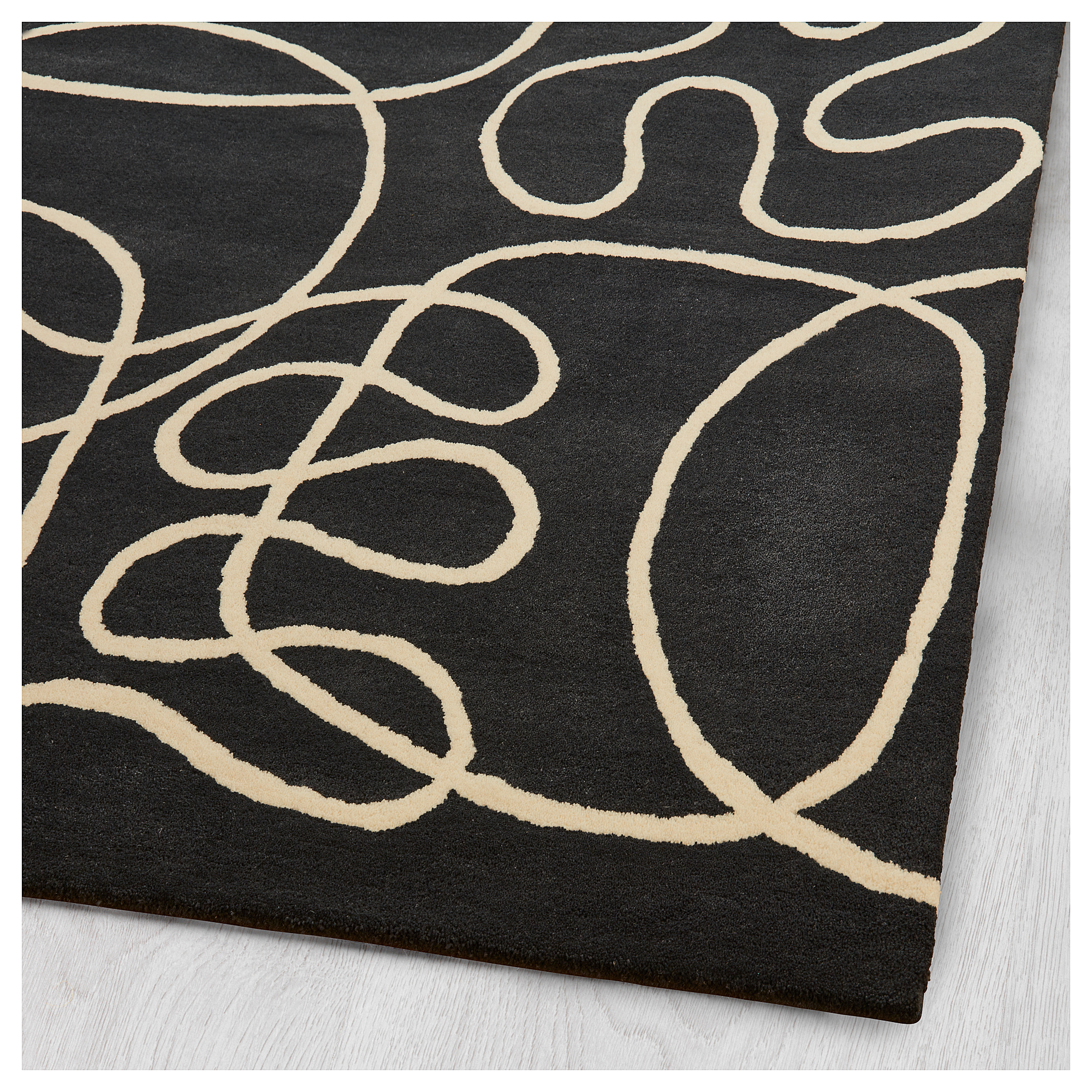 IKEA PS 1995 - rug, hand/tufted dark grey | IKEA Hong Kong