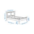 BJÖRKSNÄS bed frame