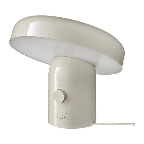 BLOMPRAKT - Bluetooth speaker lamp, beige | IKEA Hong Kong and Macau - PE991265_S4