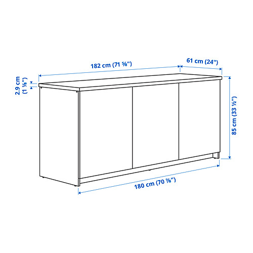 KNOXHULT 連門地櫃