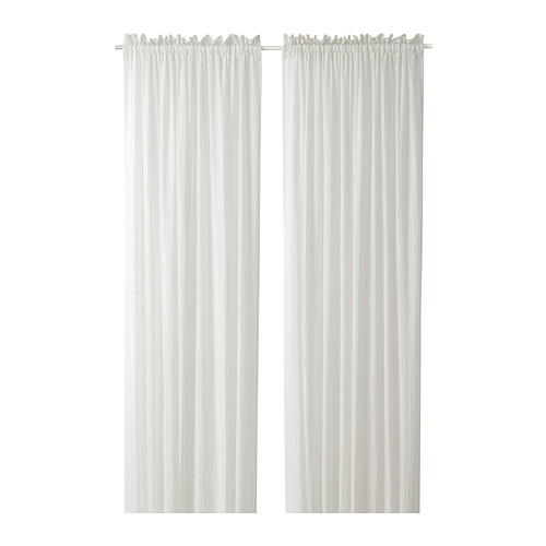 MUNKBOMAL sheer curtains, 1 pair
