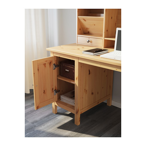 Hemnes Desk With Add On Unit Light Brown Ikea Hong Kong
