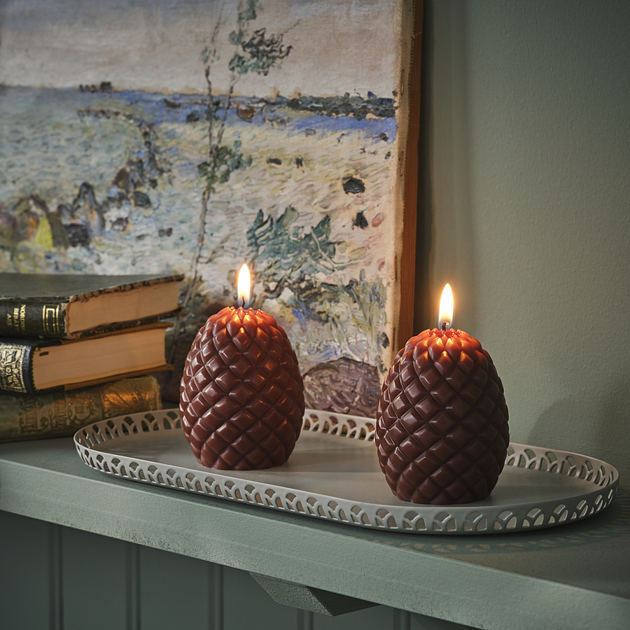 SNÖSISKA candle dish