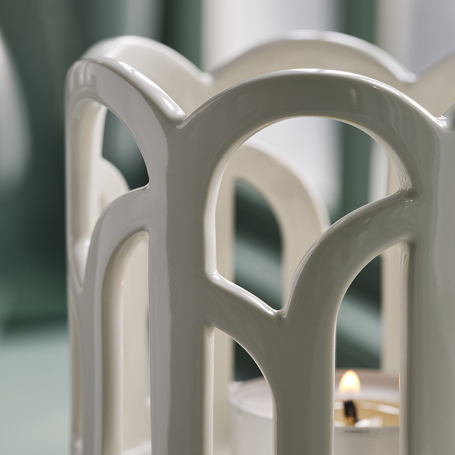 SNÖSISKA candle holder