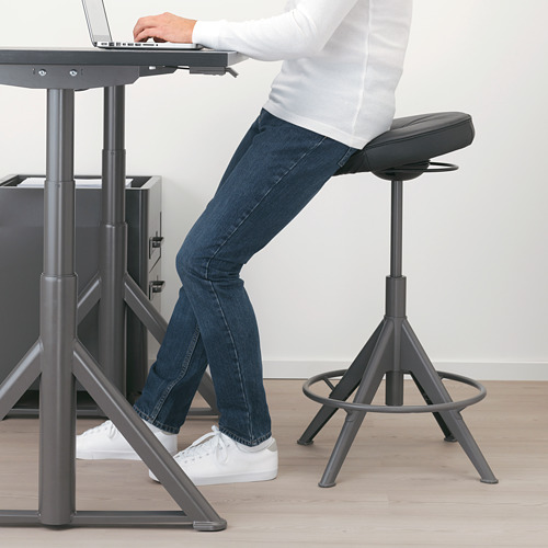 TROLLBERGET active sit stand support Glose black IKEA Hong