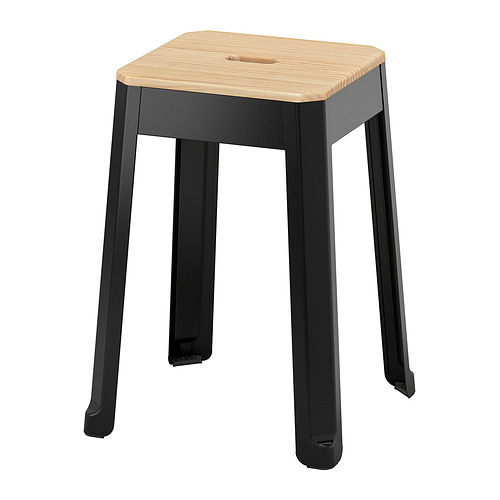 TRÄNNÖ - 凳, 黑色/松木 | IKEA 香港及澳門 - E1023759_S4