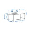 BACKSJÖN/ÄNGSJÖN 洗手盆櫃/洗手盆