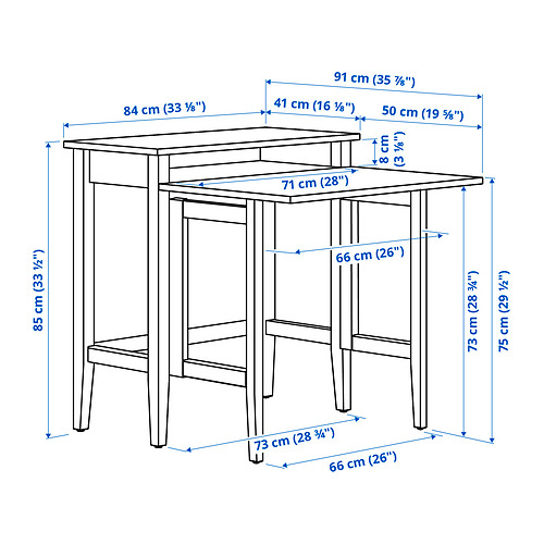 GULLABERG gateleg desk