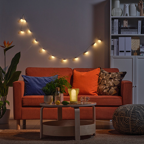 SOLVINDEN LED lighting chain with 12 lights