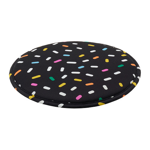 PUGGEHATT - seat pad, dot pattern/round | IKEA Hong Kong and Macau - PE991574_S4
