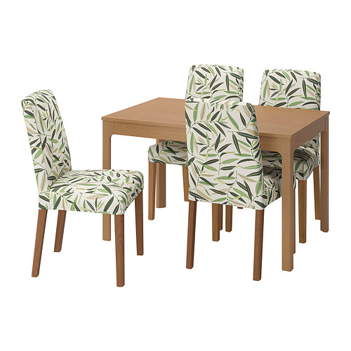 BERGMUND/EKEDALEN table and 4 chairs