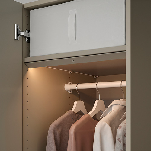 ÖVERSIDAN LED wardrobe lighting strp w sensor