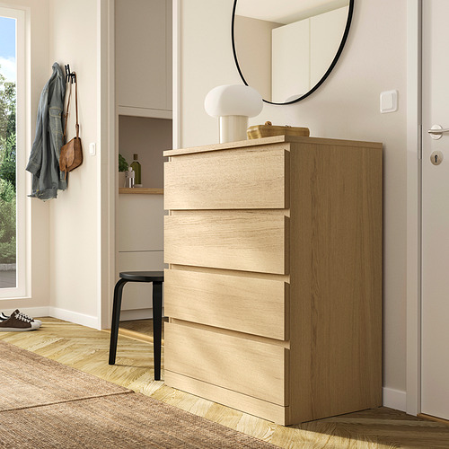 MALM chest of 4 drawers