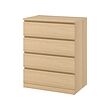 white stained oak veneer