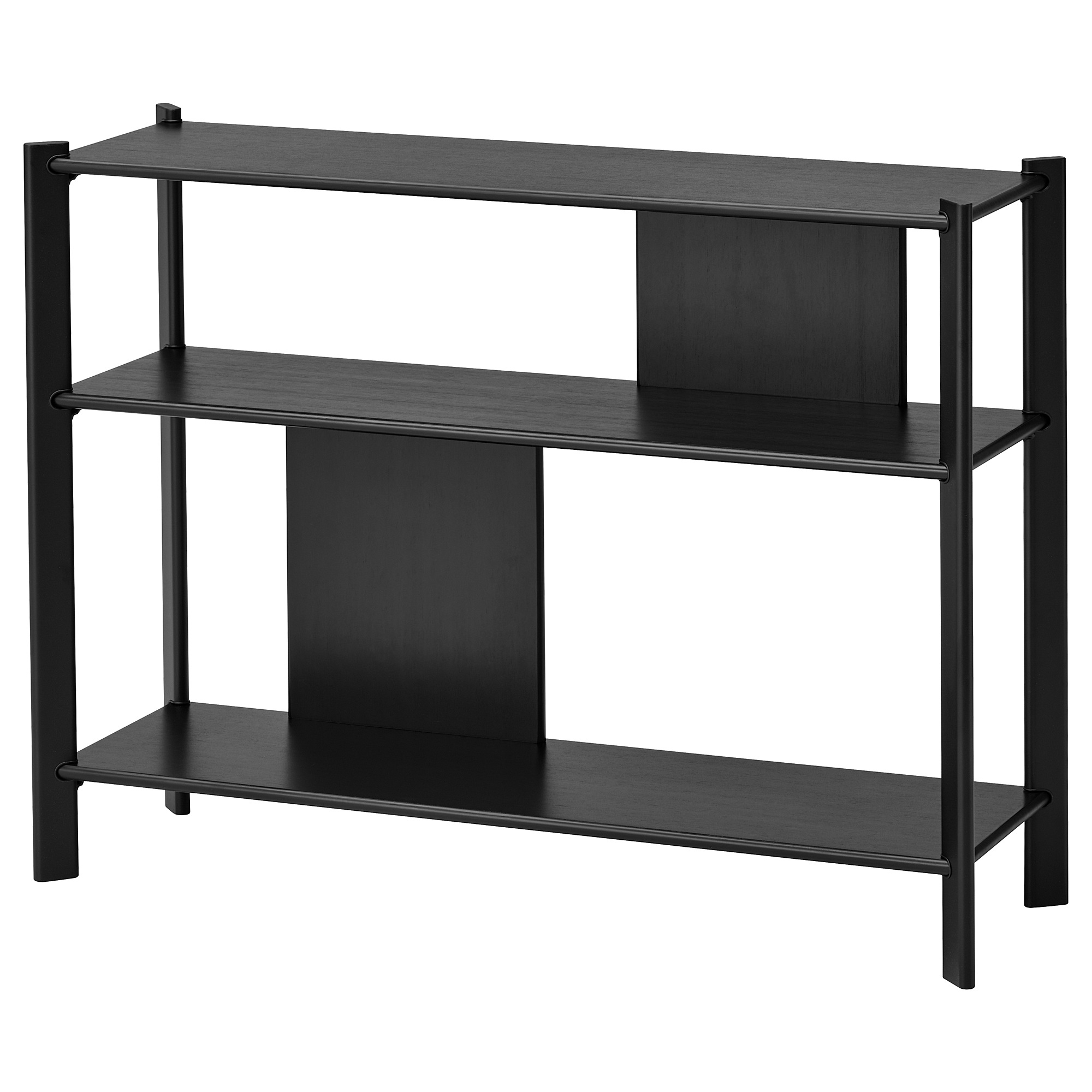 JÄTTESTA, side table, black, 95x30 cm